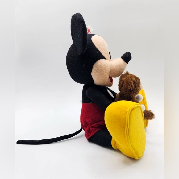 Disney 100 Steiff - Mickey Mouse with Teddy Bear 12" Collectible Teddy Bear - Picture 4 of 16